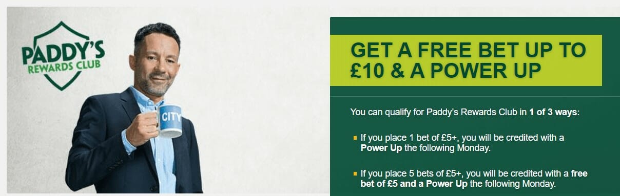 Paddy Power Free Bet