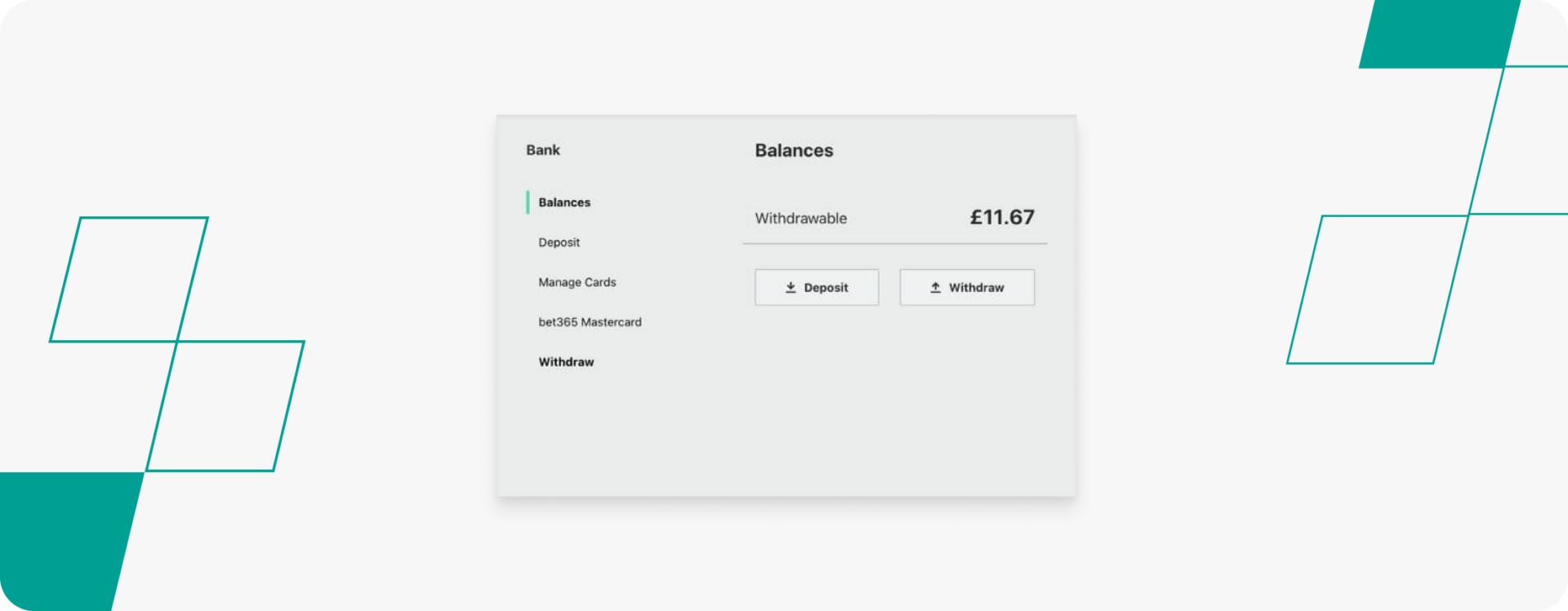 bet365 Withdrawal Screenshot