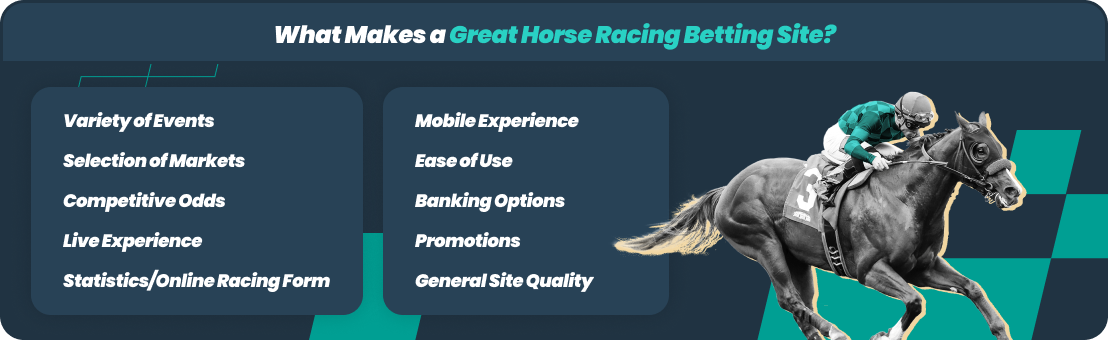 horse racing infographic