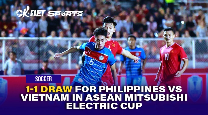 philippines vs vietnam draw football match in asean 2024