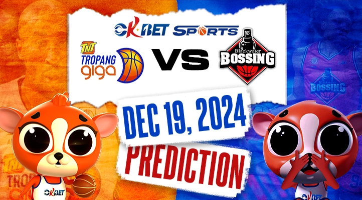 Blackwater Bossing vs TNT Tropang Giga Prediction | December 19, 2024